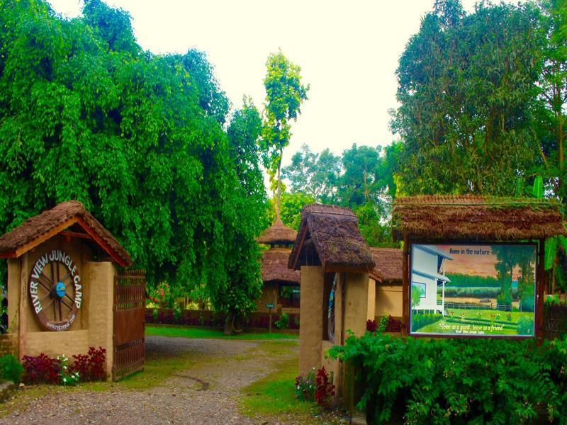River View Jungle Camp ソーラハ エクステリア 写真